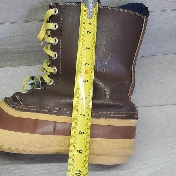 Sorel Mens Outdoor Hiking Duck Comfort Shoes boots Insulated lined sz 11 main image 8
